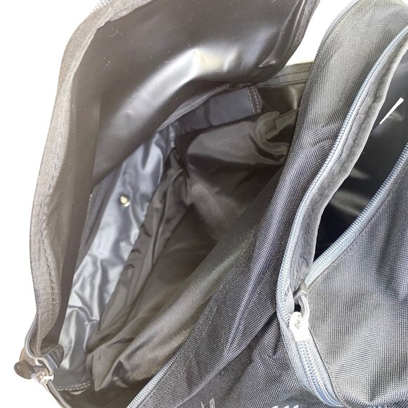 High Sierra Unisex Black Polyester Multi-Zipper Ski Snowboard Boot Bag Backpack - Picture 7 of 10